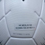 М'яч футбольний Nike Merlin Quickstrike SC3493-100 (розмір 5), фото 10