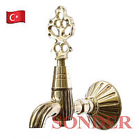 Кран для турецької бані, хамама Sonder 001 Z (золото)