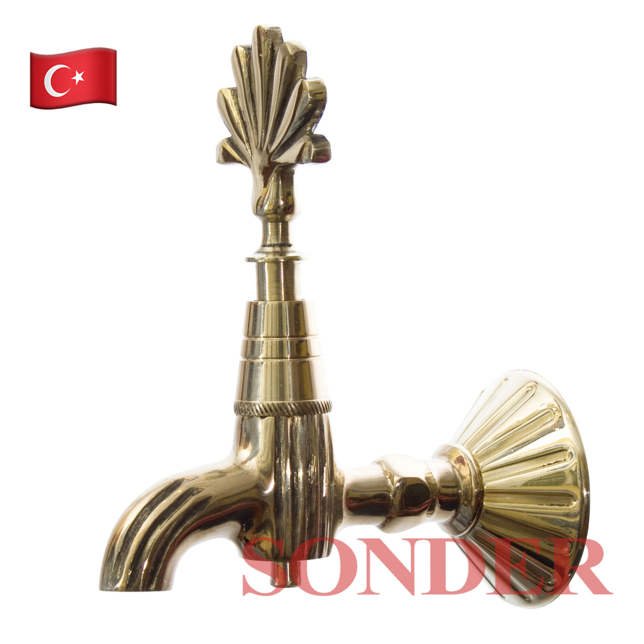 Кран для турецької бані, хамама Sonder 003 Z (золото)