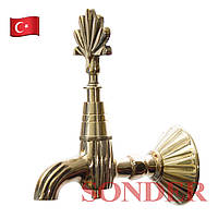 Кран для турецкой бани, хаммама Sonder 003 Z (золото)