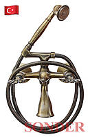 Змішувач для турецької бані, хамама Sonder 7184 B (бронза)