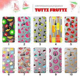 Прозорий чохол з малюнком для Sony Xperia XZ2 H8266 (80 дизайнів)