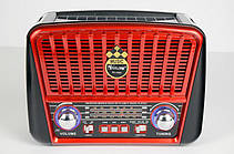 Радіоприймач GOLON RX-455S FM/AM/SW, MP3 USB microSD(TF), LED ліхтарик, Solar, фото 2