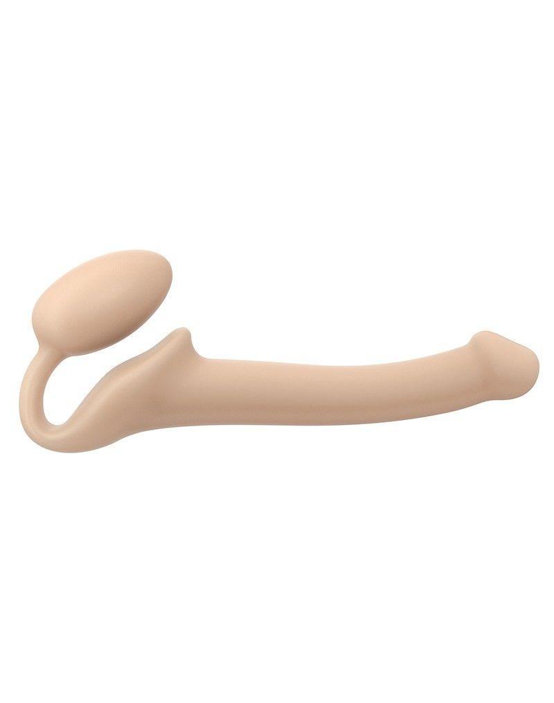 Безремінний страпон Strap-On-Me Flesh S, повністю регульований, діаметр 2,7см, фото 1