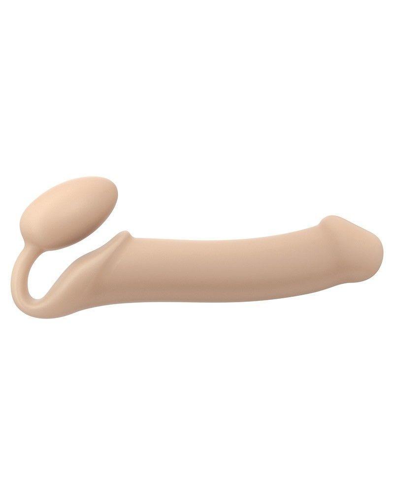 Безремінний страпон Strap-On-Me Flesh XL, повністю регульований, діаметр 4,5 см, фото 1