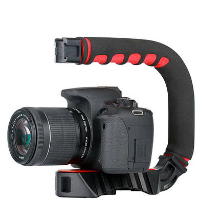 Ручка стабилизатор для видеосъемки Ulanzi U-Grip Pro (3 башмака), фото 2