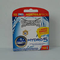 Касети Schick Wilkinson Sword Hydro 5 12 шт. (Шик гідро 5)