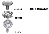 Durable DOT - Шуруп - нижня частина кнопки., фото 8