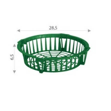 Кошик для цибулинних круглий (285х64мм), фото 2