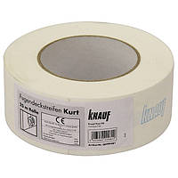 Кнауф Курт (Knauf Kurt) Оригінал паперова стрічка для швів гіпсокартону (рулон 25 м)