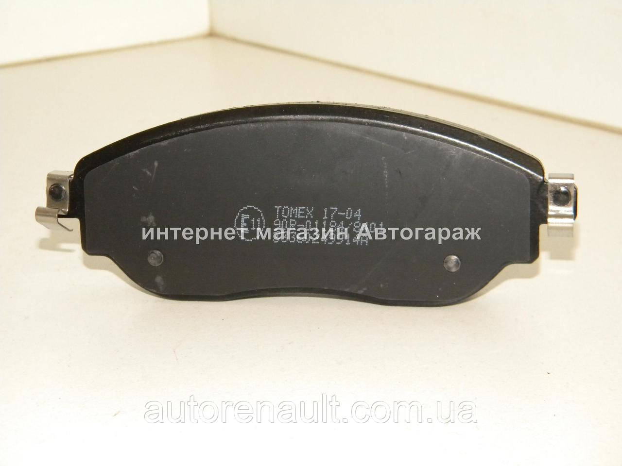 Гальмівні колодки передні на Рено Трафік III 2014-> - TOMEX (Польща) TOM1704, фото 1