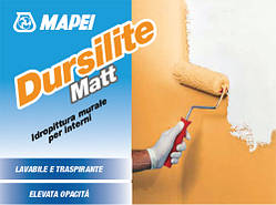 Экстраматовая фарба, що миється Dursilite Matt, Mapei, 20кг