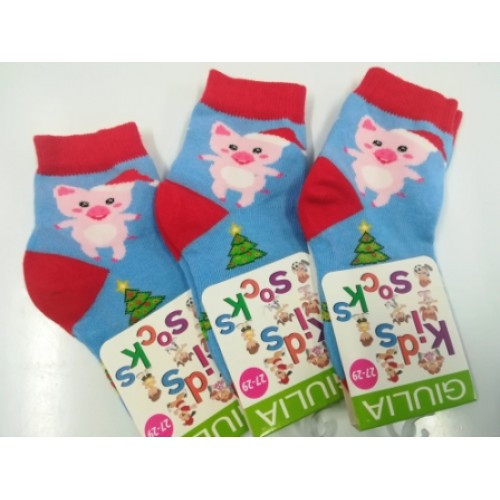 Шкарпетки дитячі 16 (24-26) KSL-04 calzino-baby blue - 65% бавовна 33% поліамід 2% елас.