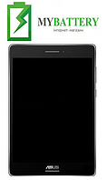 Дисплей (LCD) Asus Zenpad S Z580C 8.0" с сенсором черный, с передней панелью серебристого цв