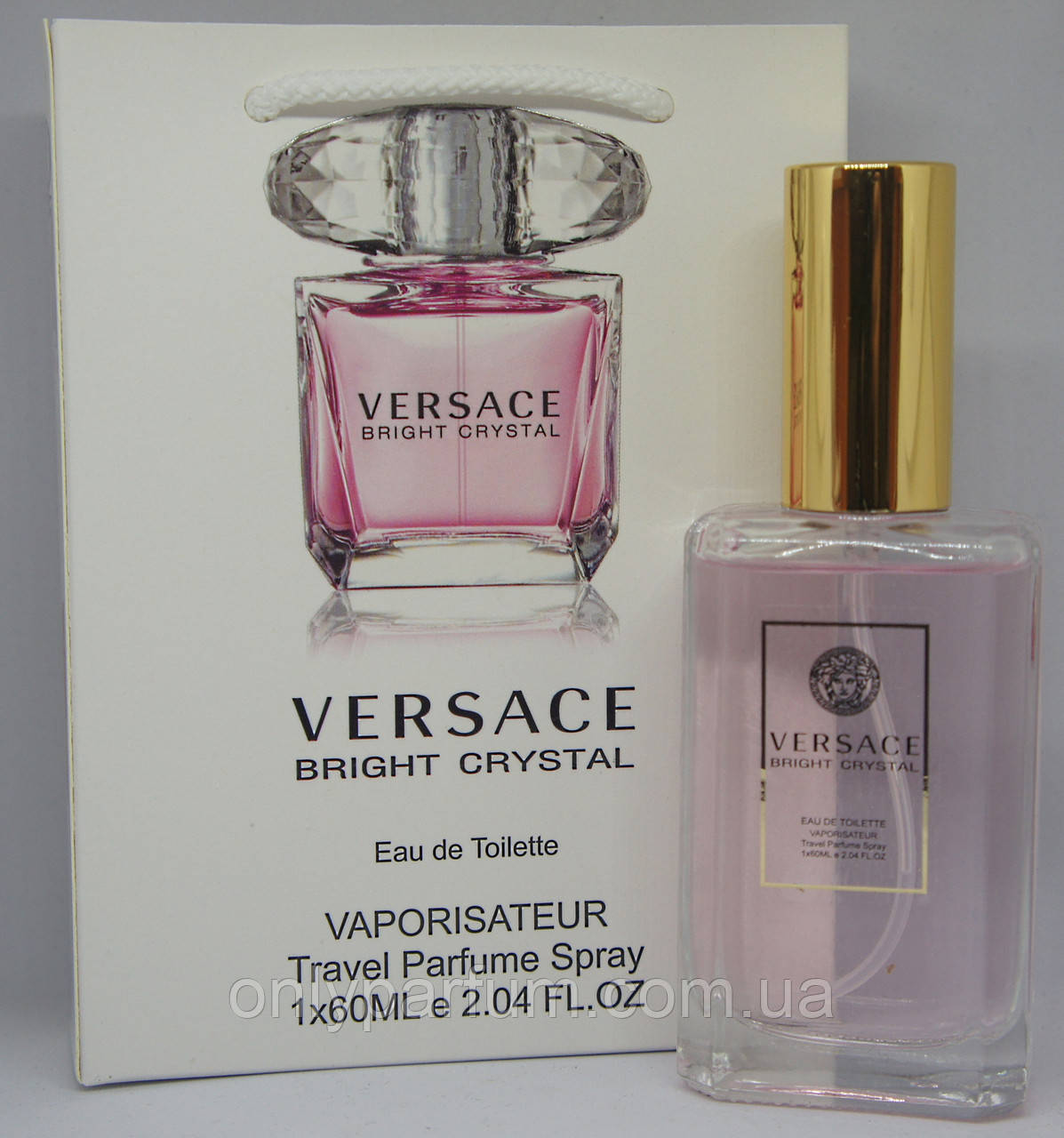 Міні-парфуми 60 мл для жінок Versace Bright Crystal (версаче брайт кристал)