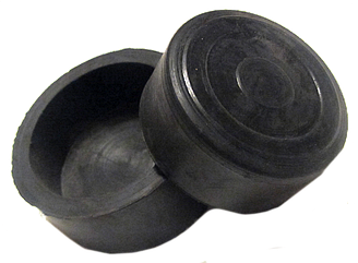 Заглушка гумова д.45 мм