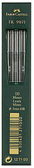 Графітний грифель для цангових олівців Faber-Castell ТК 9071 тверд. НB (2.0 мм), 10 шт. в пеналі, 127100