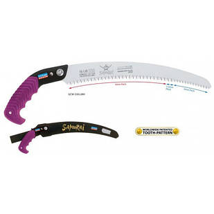 Пила з вигнутим полотном в захисному кожусі з поясним кріпленням Samurai GCW-270-LMH Японія