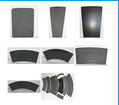 НАКЛАДКИ СЕКТОРНОГО ТИПА, ФРИКЦИОННЫЕ