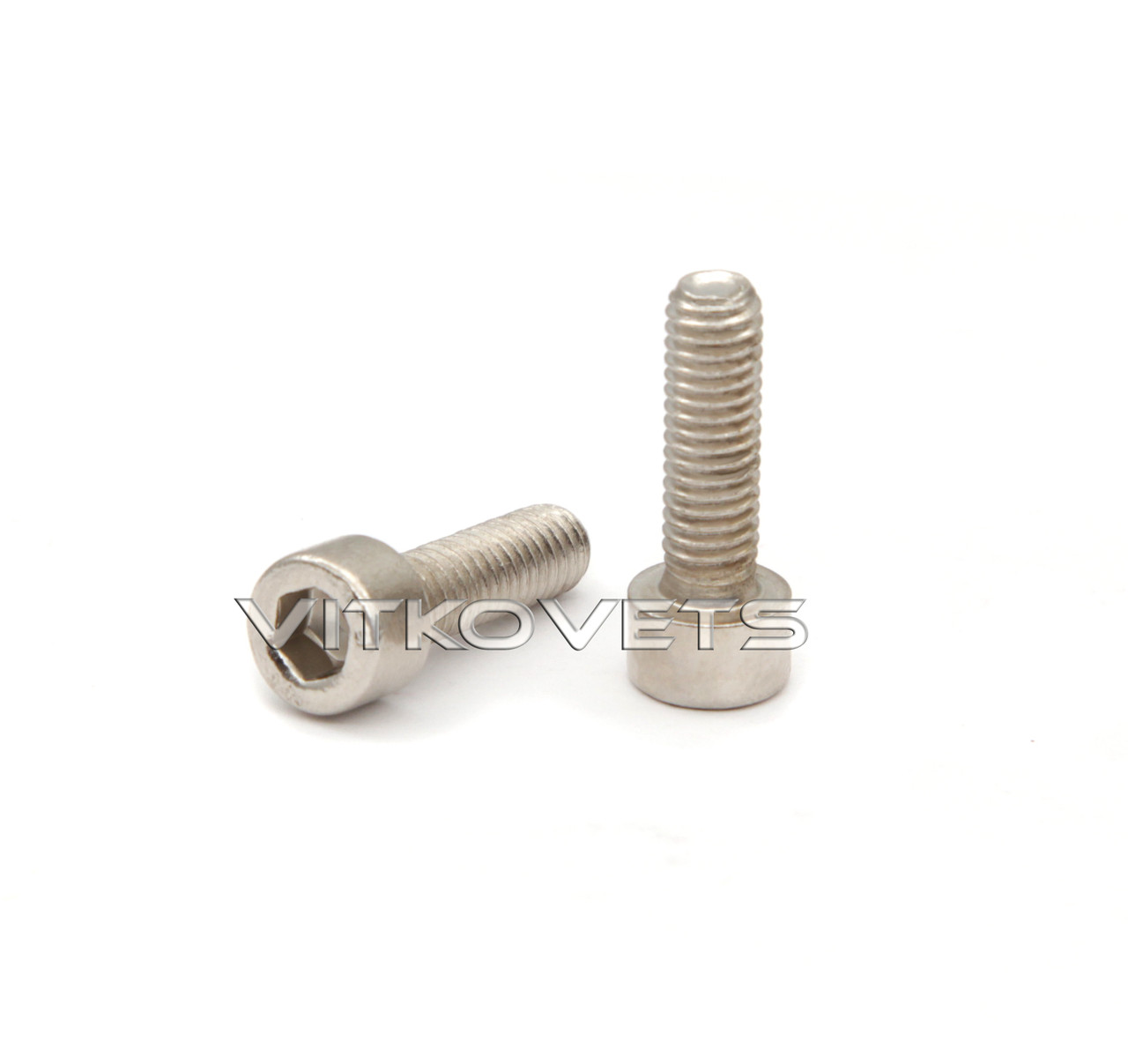 Гвинт з циліндричною головкою і внутрішнім шестигранником DIN 912, M6x20