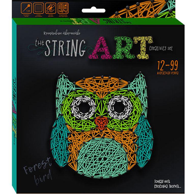 Набір для творчості DankoToys DT STRA-01-02 плетіння нитками The String Art
