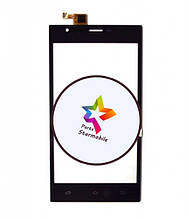 Сенсор (тачскрін) для Leagoo Alfa 1 (Чорний)