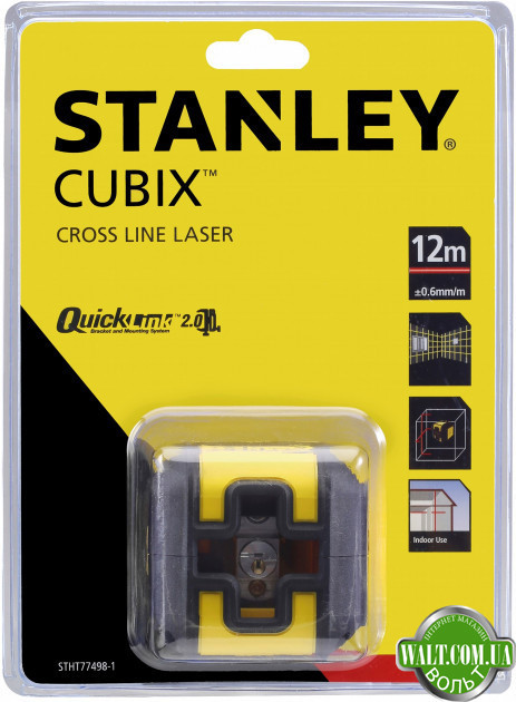 Лазерний рівень Stanley Cubix Red Beam Cross Line STHT77498-1