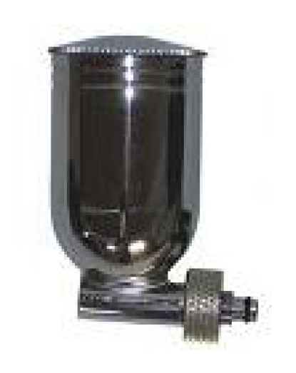 Ємність металева 12 ML для бічного подавання з кришкою, фото 1