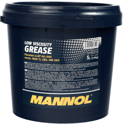 Напіврідка мастило Mannol Low Viscosity Grease Li-EP 00/000 5kg