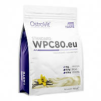 Сывороточный протеин OstroVit Standart WPC80.eu 900 грамм, вкус на выбор