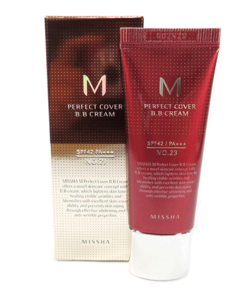 ББ крем Missha M Perfect Cover BB Cream № 23 spf 42 (тон 23) 20 мл (473430)