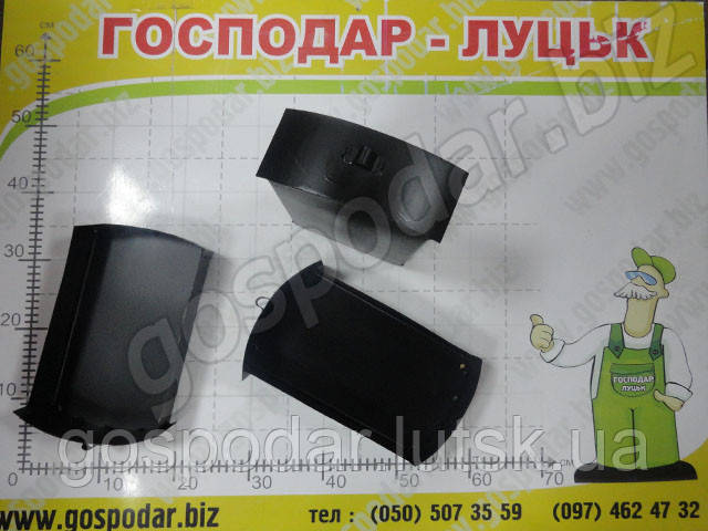 Зольник для дров'яної колонки (Титану), запчастини чавунної топки дровяної твердопаливної колонки, фото 1