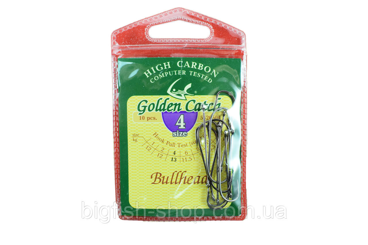 Гачки Golden Catch "Bullhead" No 4