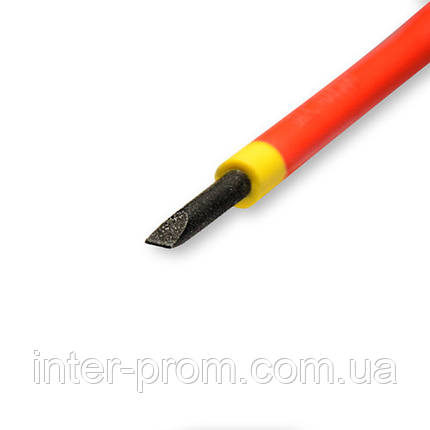 ОТВЕРТКА ДІЕЛЕКТРИЧНА SL 2.5Х0.4Х75 ММ, фото 3