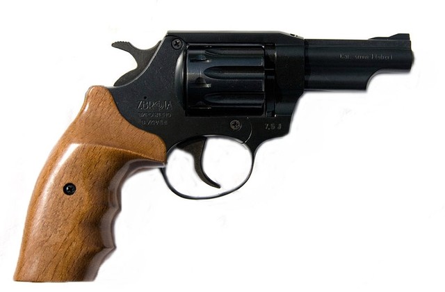 Револьвер під патрон флобера SNIPE 3 (горіх)