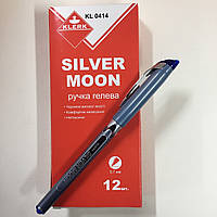 Ручка гелева синя 0,7 мм, Klerk Silver Moon KL0414