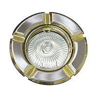 Світильник точковий Feron 098- R50-S 230V E14 60W метал титан-золото кв