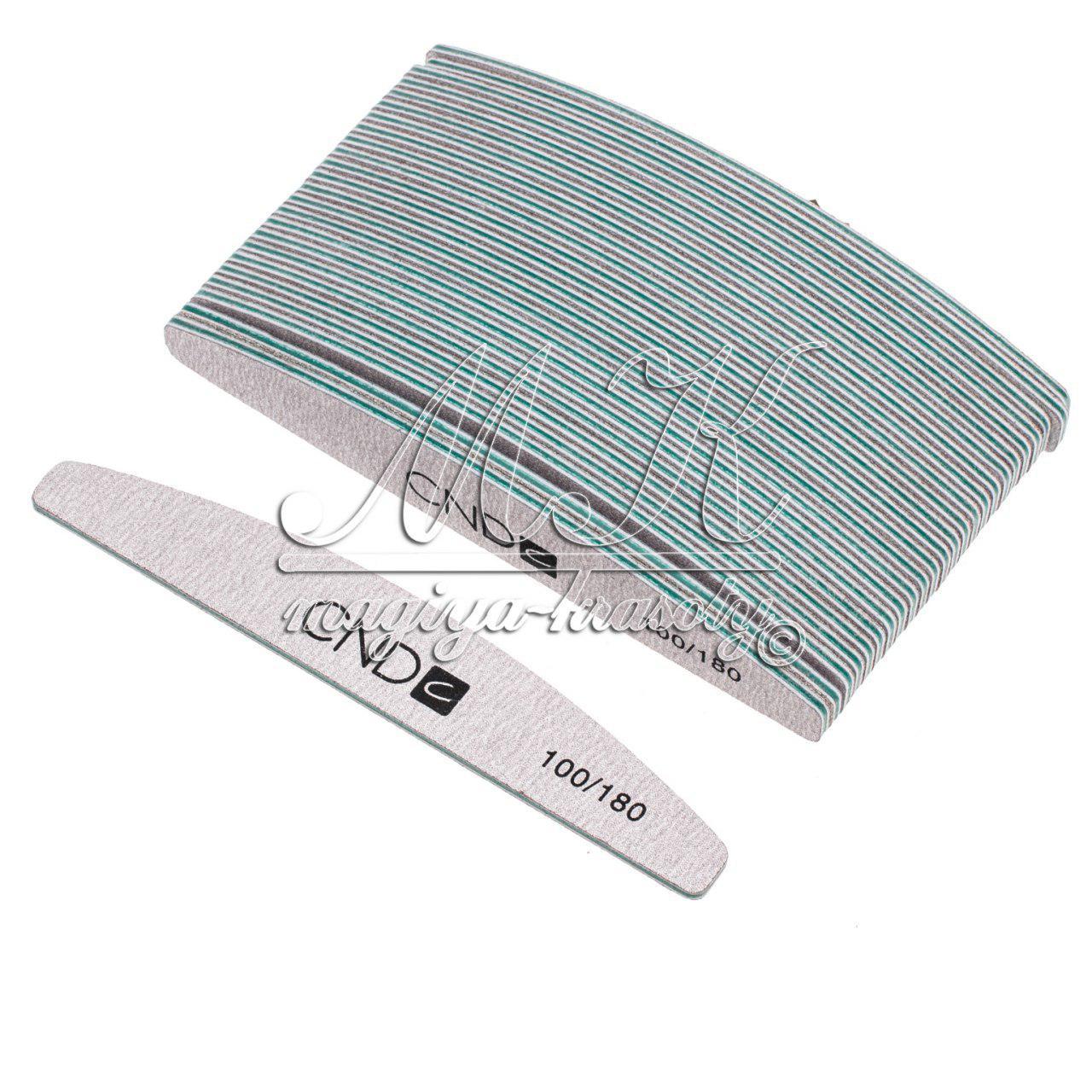 Пилка для нігтів CND, банан 100/180