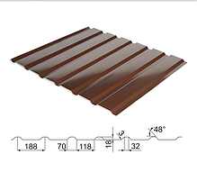 Профнастил ПК-18 / 0,5 мм / RAL 9003 — білий /, фото 4