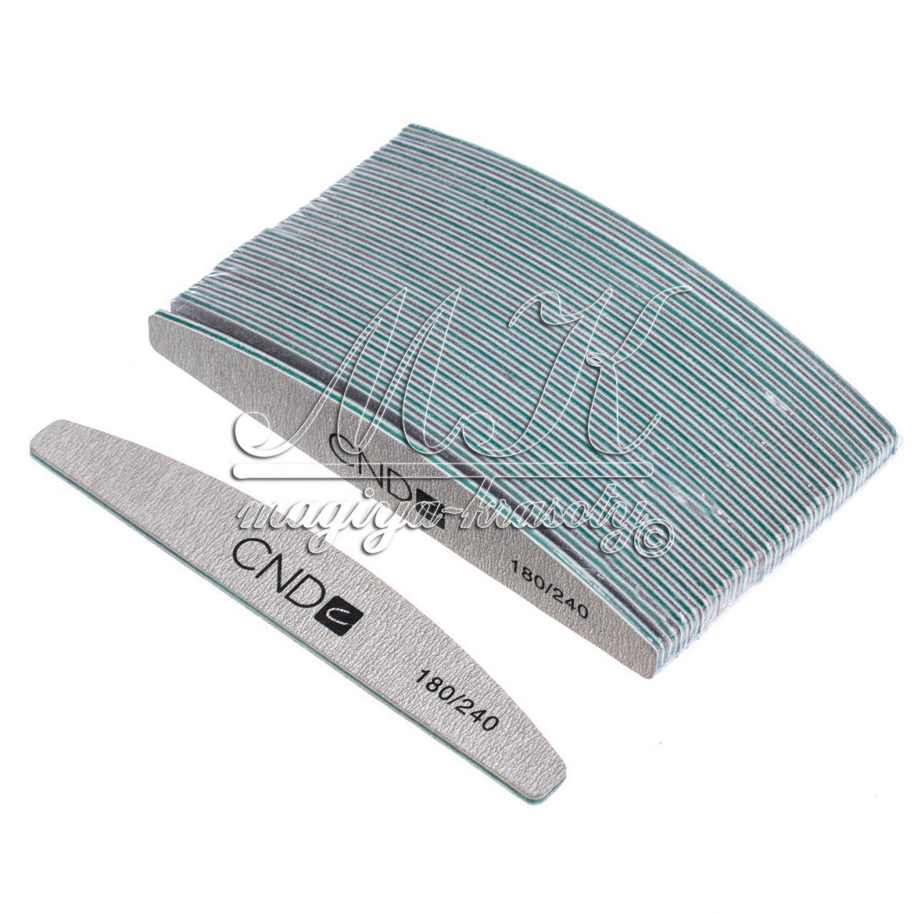 Пилка для нігтів CND, банан 180/240