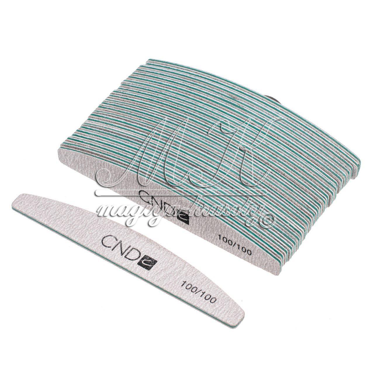 Пилка для нігтів CND, банан 100/100