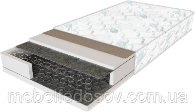 Матрац Classic 2 в 1 kokos / Класик 2 в 1 кокос Sleep&Fly (ЕММ) 1400х1900х190 мм боннель кокос до 110 кг