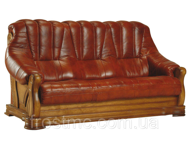 Кожаный комплект meble-pyka 3r+2+1 польская мебель пика 1, FRYDERYK I - фото 2 - id-p908073058