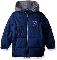 Куртка на флисе для мальчика iXtreme Boys' Puffer Jacket with Fleece Hood, 5 лет! США