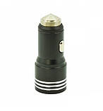 АЗУ в прикурювач (2 виходу) МЕТАЛЛЛ, фото 5