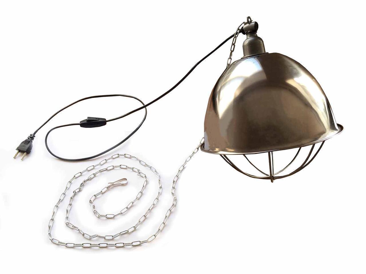 Захисний плафон для лампи на ланцюжку і вимикачем, фото 1