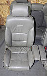 Світлий шкіряний електросалон Audi A8 D3, фото 3