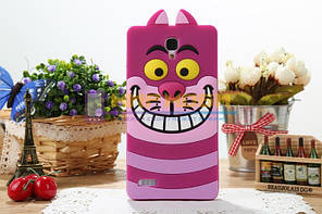 Чохол-бампер силіконовий Xiaomi Redmi Note Чеширський Кіт