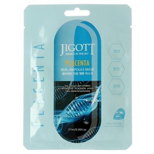 Ампульна тканинна маска з плацентою Jigott Placenta real ampoule mask