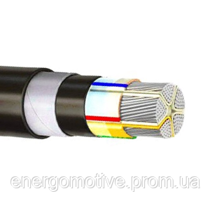 Кабель силовий з алюмінієвою житловою АВББШв 4х150
